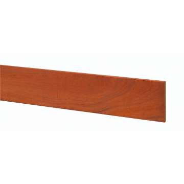 Hardhout Fijnbezaagde Plank 2x10x600cm