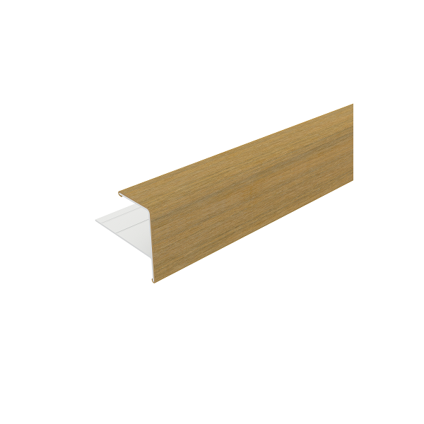 NTW Aluminium Eindprofiel Rhombus Red Cedar